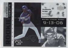 2007 Upper Deck Future Stars Rookie Dated Debuts /999 Joaquin Arias #RD-JA 0f3j