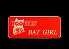 3 Hooters Uniform Name Tag Dress Up Bar Costume Extra Bat Girl Goddess Hotness — photo 2