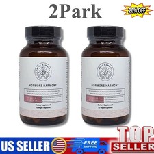 2 pcs Happy Mammoth Hormone Harmony Natural Hormonal Support for Women 72 Caps