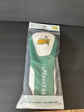 NWT Masters Golf Tournament Driver Head Cover Fits All Modern Head Sizes