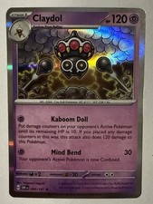 Claydol 095/197 Holo Rare Obsidian Flames Pokemon Card - NM/LP