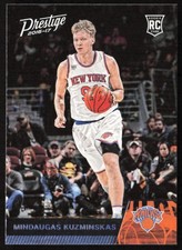 2016-17 Panini Prestige Mindaugas Kuzminskas #197 Rookie New York Knicks