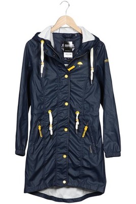 Schmuddelwedda Mantel Damen Jacke Parka Gr. XS Marineblau #g0l1jcl