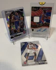 2020-21 Select #RJA-STE Isaiah Stewart Rookie Jersey Auto Red Wave Prizm Patch