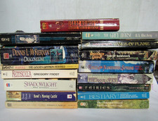 Lot of 16 Vintage Fantasy Paperbacks Various/Fairies/Celtic/Dragons