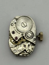 12.4mm Running Vintage FHF 190 Manual Wind Swiss Watch Movement PARTS REPAIR