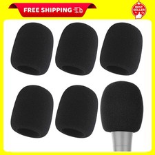 Foam Microphone Covers 6 PCS - Windscreens for Handheld Microphones