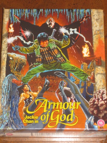 ARMOUR OF GOD Deluxe Collector's Limited Edition (1986) (REGION B Blu-Ray) NEW!! - Picture 2 of 8