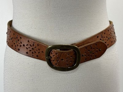 Studded Medium Tan Leather Belt Noemi Studded Belt British Tan – Nisolo main image 2