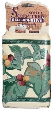 softac Sculptured Self Adhesive Wallpaper Border Packs 5 Yards 80s/90s
