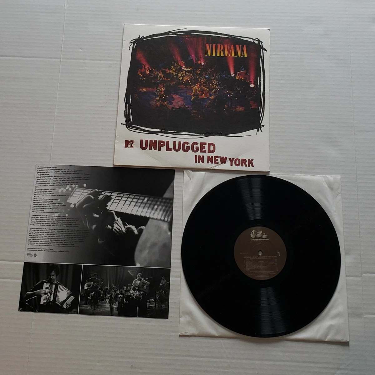 Nirvana Unplugged in New York レコード オリジナル Nirvana Unplugged in New York レコード オリジナル