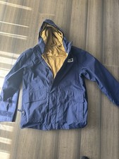 North Face Jacket Boys M 10/12 Blue Windbreaker
