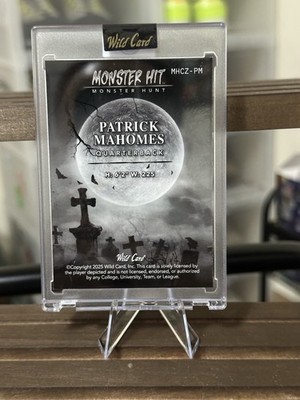 2025 Wild Card Haunted Hits Monster Hit Patrick Mahomes 1/1