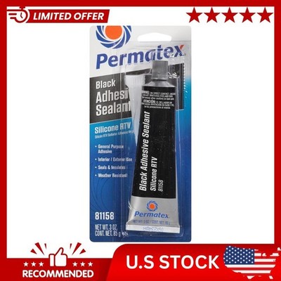 Permatex  Ultra Black  Maximum Oil Resistance RTV Silicone Gasket Maker 3 oz