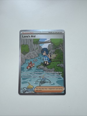 Lana's Aid Sv06 Twilight Masquerade Pokémon TCG Card 219/167 Nm Condition