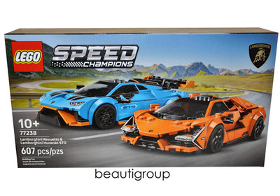 LEGO 77238 Speed Champions Lamborghini Revuelto & Huracan STO -NEW SEALED IN BOX
