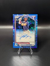 2024 Bowman Chrome Sapphire Edition #CSPA-PS Paulino Santana Auto #/199