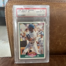 1989 Score Traded Ken Griffey JR. #100T PSA 10