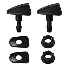 2 PCS Universal Car Front Windshield Washer Nozzles Kit, 0.31" Style2