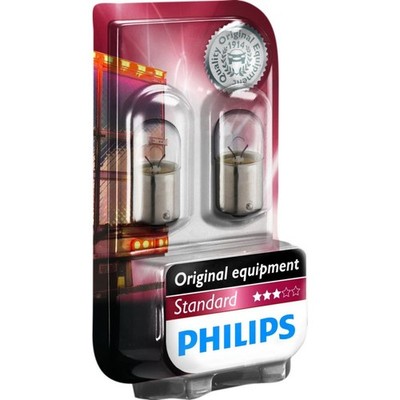 PHILIPS Blister 2 Standardbirnen R5W PHILIPS 24V 5W BA15S