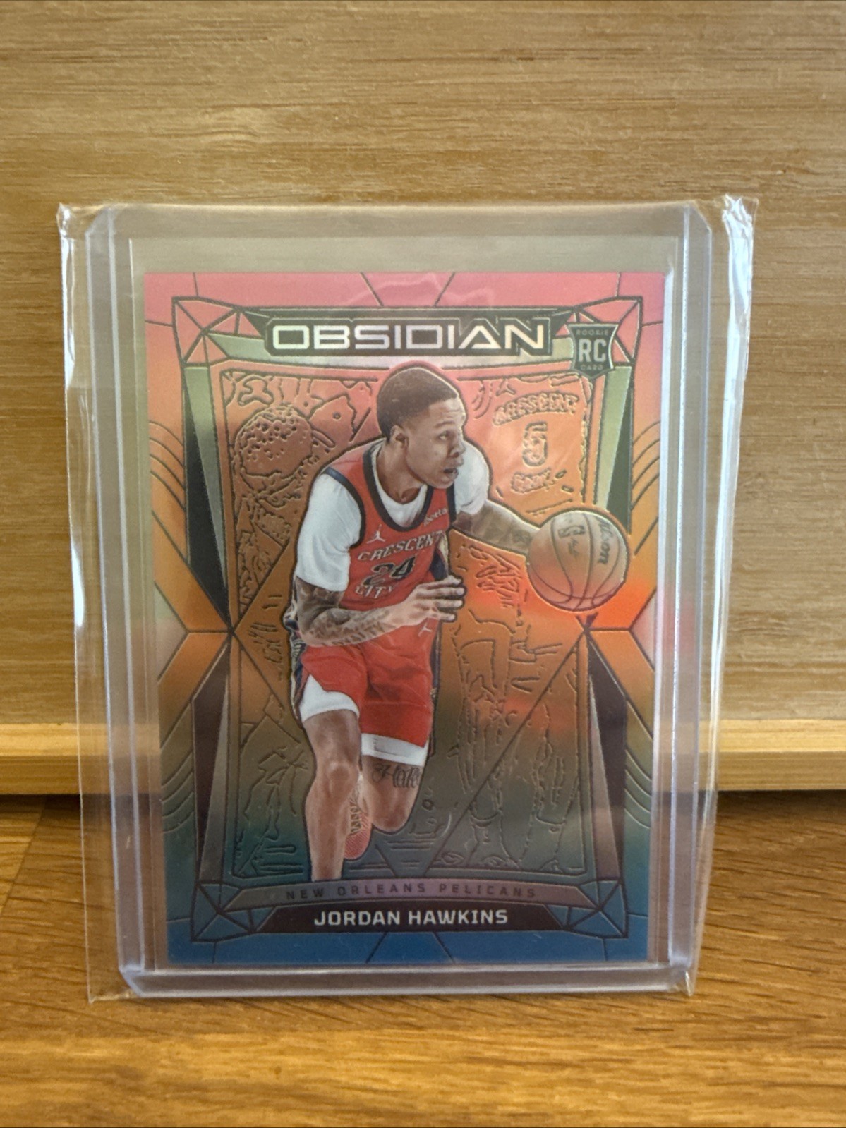 2023-24 Panini Obsidian - Jordan Hawkins #93 Electric Etch Neon Flood (RC)