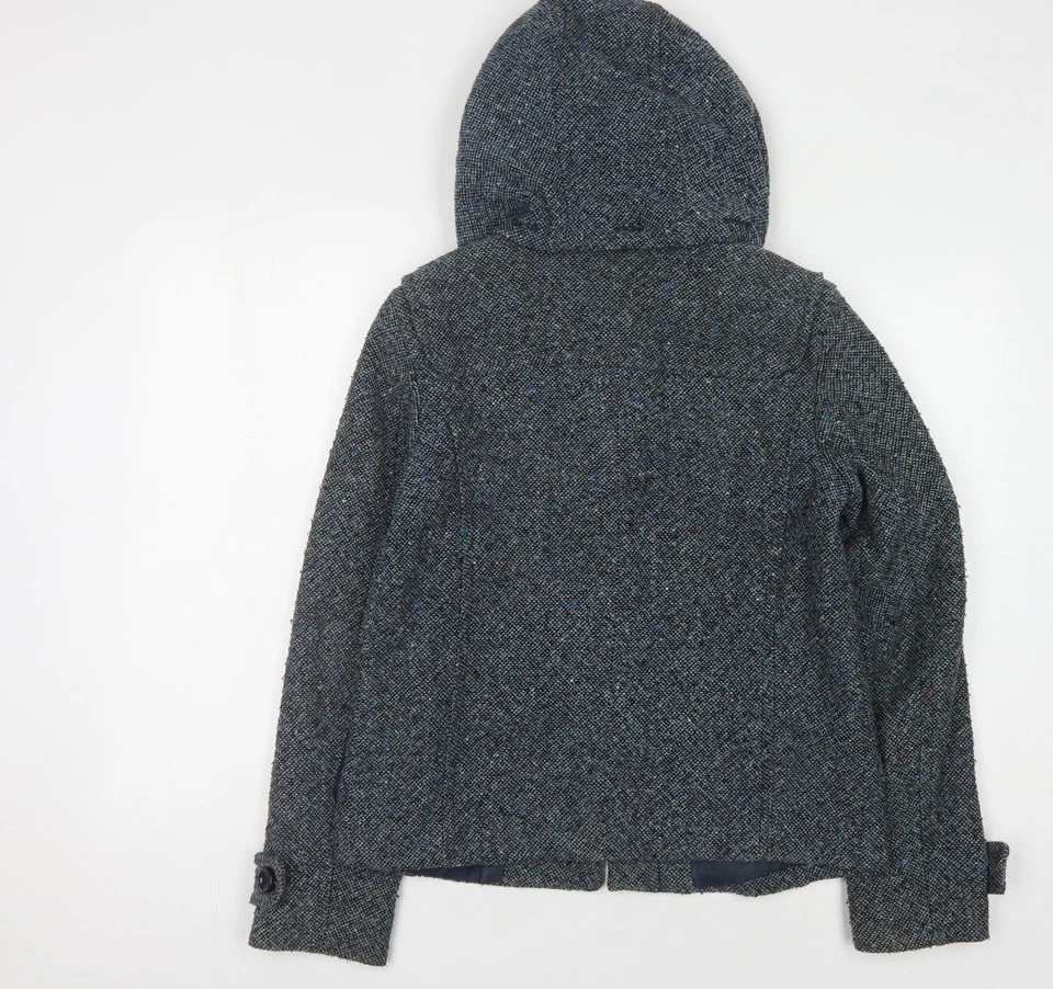 trf collections Women's Grey Hooded Jacket S - Image 2 of 4