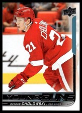 2018-19 Upper Deck Young Guns Dennis Cholowski Rookie Detroit Red Wings #231 R17