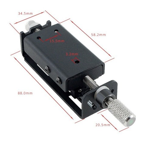 Elevated Adjustable Module Mounting Frame for Laser Engraving Z-Axis Slide Rail - Picture 8 of 13