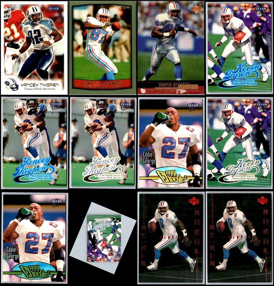 1999 Tennessee Titans (70) Card Lot - Almost Gone – Get Yours Before They’re ... - Image 4 of 4