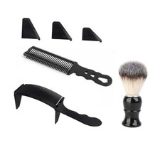 barber fade comb for men haircut,hair cutting tools, Anti Comb Brush Black