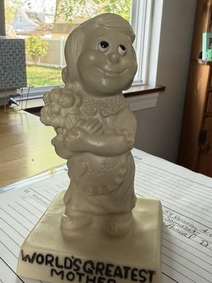 World s Greatest Mother! vintage collectible- 1970s,'' Made By Russ Berrie & Co.