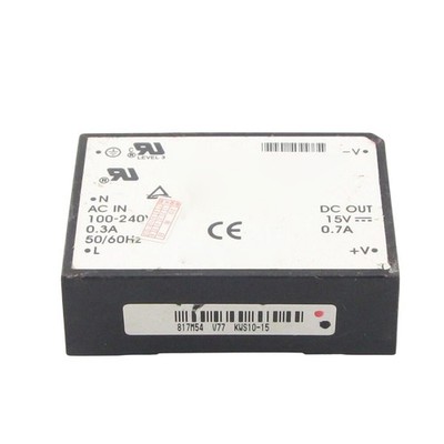 For   KWS10-15 AC100-240V 0.3A to DC15V 0.7A Isolated Power Supply Module #tk