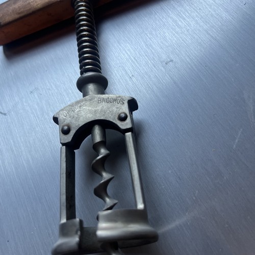 BACCO - Apribottiglie antico originale con gambe spaccate 1900 Germania vintage - Foto 3 di 11
