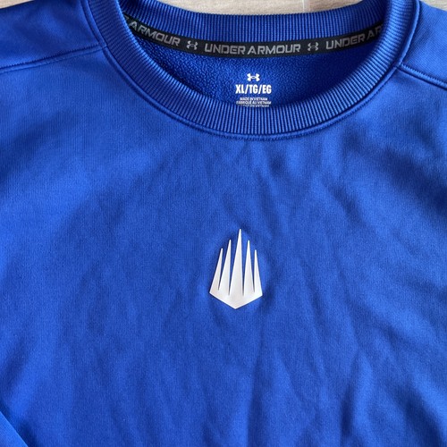 IMG | Under Armour Pullover Sweatshirt | Royal Blue | XL - Picture 3 of 11