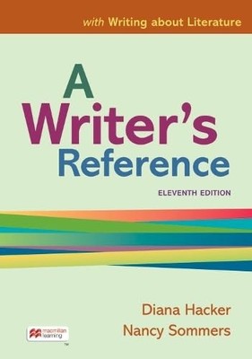 A Writer's Reference with Writing about Literature, Hacker, Hacker, Sommers,=#