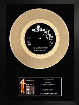 QUEEN - GOLD RECORD AWARD SELECTION - MEMORABILLIA COLLECTABLE GIFT