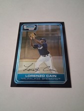 2006 Bowman Chrome Prospects Lorenzo Cain #BC160 (RC) Milwaukee Brewers