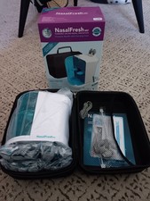 NasalFresh MD Powered Saline Nasal Irrigation Premium Bundle w/Carrying Case