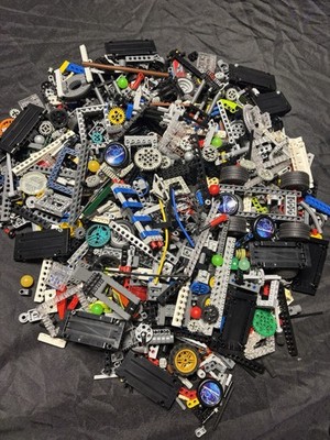LEGO 5.3 Lbs Technic Bulk Parts Lot Beams Gears GBC MOC