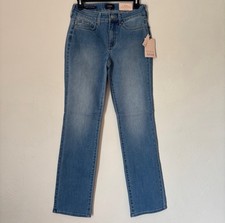 NYDJ Women  s Marilyn Straight Clean Brookes Jeans, Size 6
