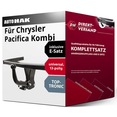 Anhängerkupplung starr + E-Satz 13pol universell für Pacifica Kombi 03-08 top