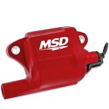 Msd 8287 Ignition Coil Pro Power Series Red Individual
