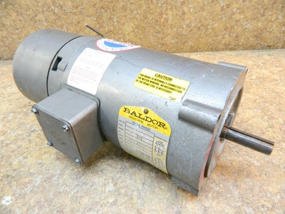 #ad BALDOR VBM3538 Electric Brake Motor 56C 1 2 HP 3 Phase 208 230 460 $399.95