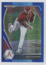 2021 Panini Prizm Draft Picks Blue & Carolina Hyper Kevin Kopps #PDP99 0g45