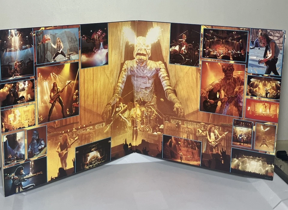 Iron Maiden Live After Death Vinyl Record 2 LP Original Capitol Records 1985 - Image 4 of 4
