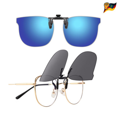 Clip On Sonnenbrille HD Tag Nacht Vision Polarisiert Anti Glare Sicherheit