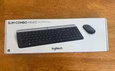 Brand New Logitech MK470 Slim Wireless Keyboard and Mouse Combo Graphite