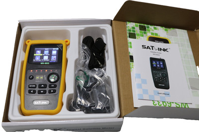 Satlink WS-6933 Camping Satfinder HD DVB-S + DVB-S2 8PSK SAT Messgerät EU
