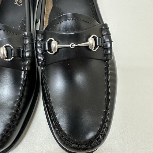 GH Bass Lianna Horse Bit Weejun schwarze Halbschuhe Damengröße 10 M NEU - Bild 2 von 9