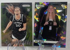 Kate Martin Rookie 2024 Panini Prizm WNBA Cracked Ice Image Variation Card-#148